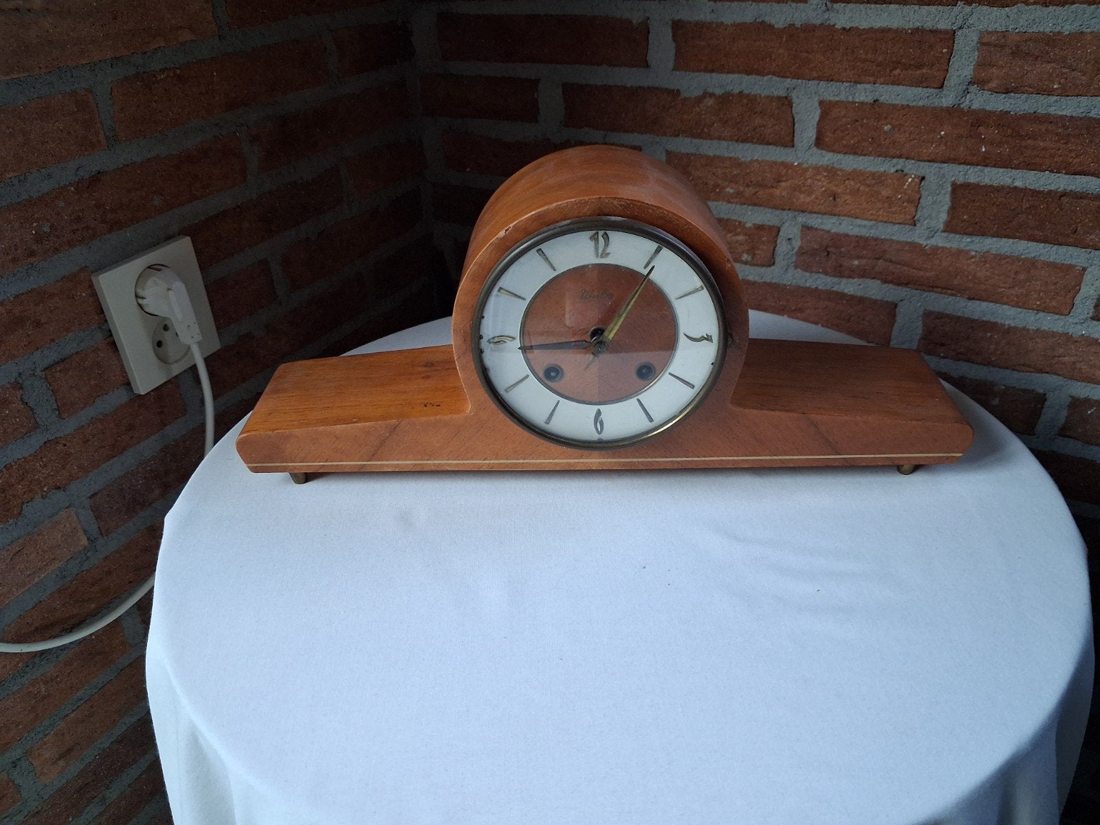 jaren 30 klok pendule Wuba, Ophalen