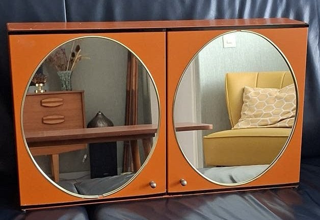 Vintage Badkamer Kastje Svedberg Zweden, Ophalen of Verzenden