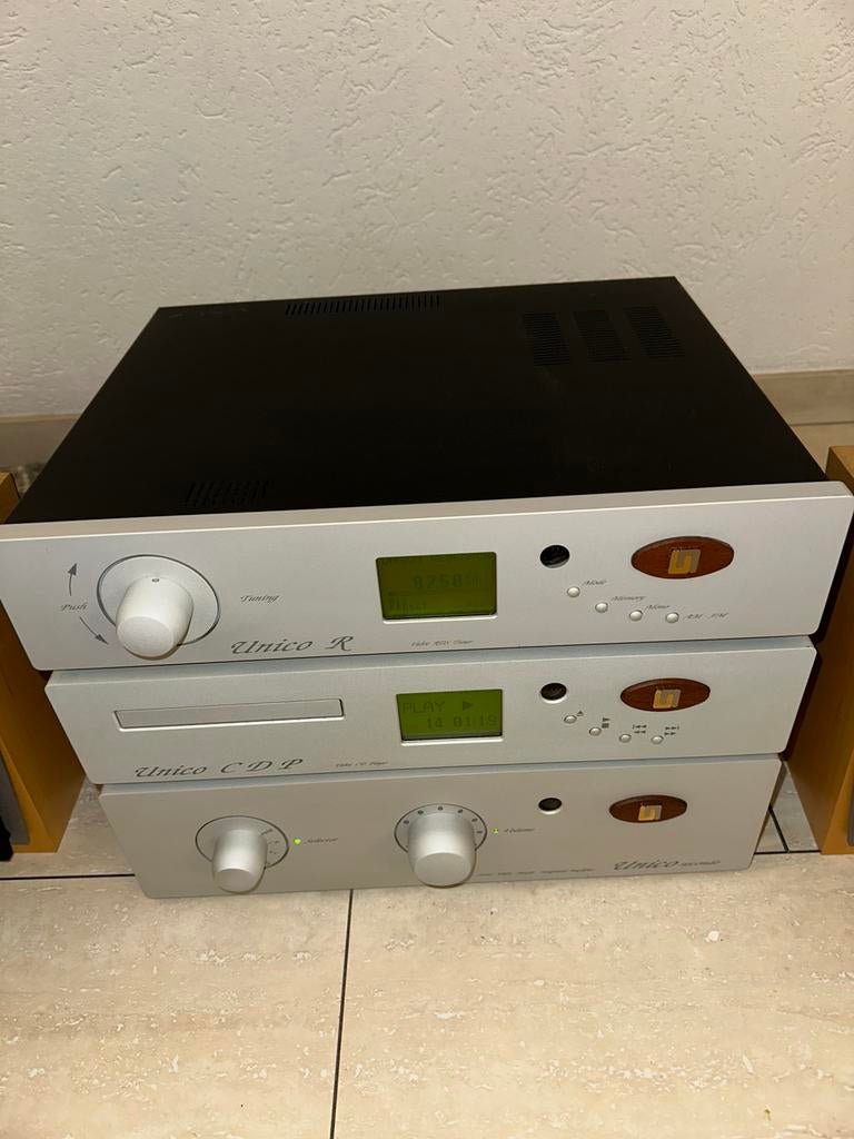Unico audiostreamingapparatuur, Audio, Tv en Foto, Stereo-sets, Zo goed als nieuw, Cd-speler, Overige merken, Ophalen of Verzenden