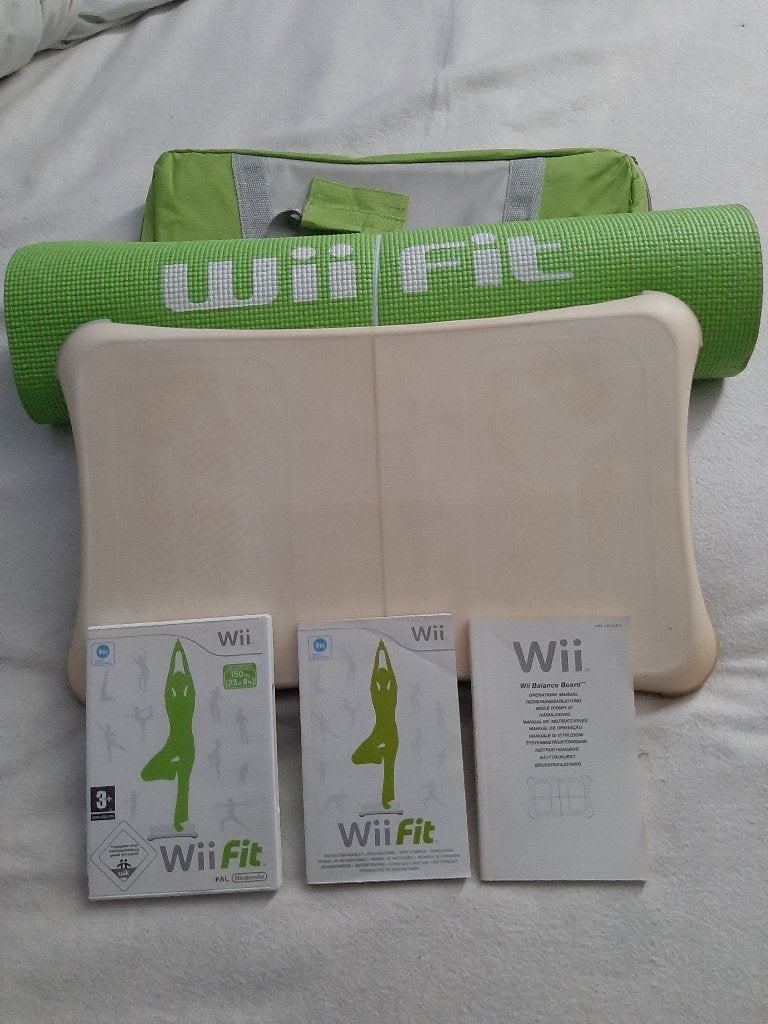 Nintendo Wii fit spel met board en mat, Spelcomputers en Games, Games | Nintendo Wii, Gebruikt, Sport, 1 speler, Vanaf 3 jaar