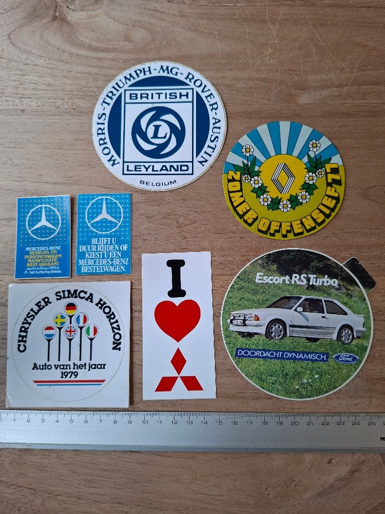 Sticker automerken, Ophalen of Verzenden, Zo goed als nieuw, Auto of Motor