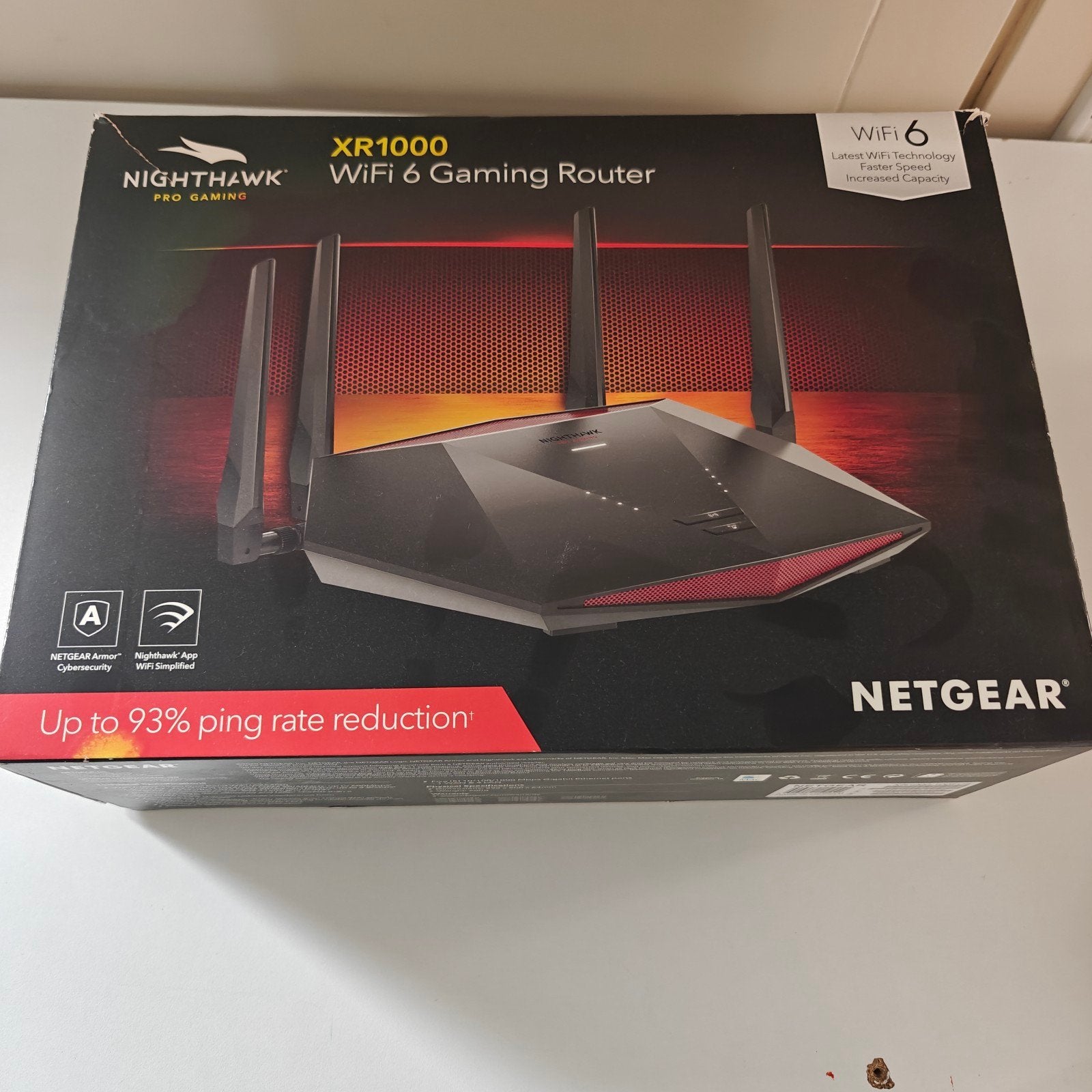 Netgear Nighthawk XR1000 WiFi6 Gaming Router - Nieuw in doos, Ophalen of Verzenden, Nieuw, Router, Netgear