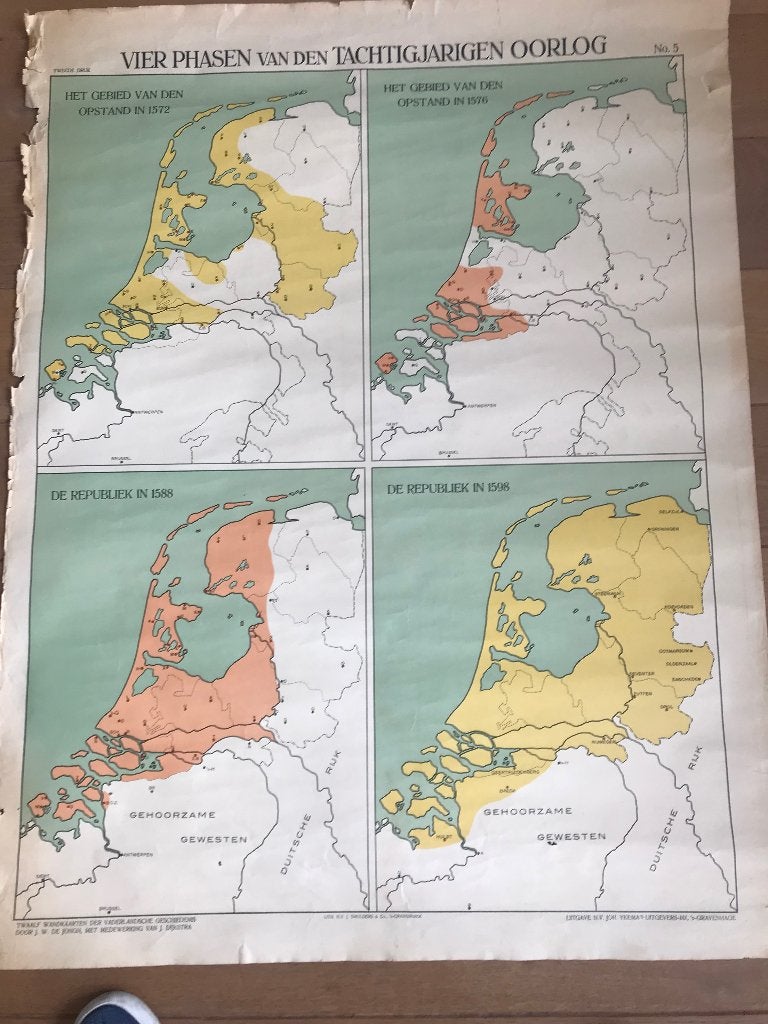 Antiek Schoolplaten, Ophalen, Aardrijkskunde