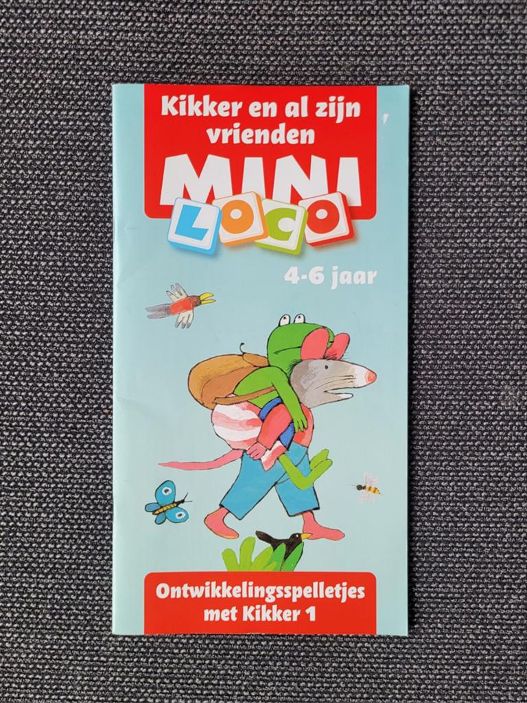 Mini Loco boekje | Kikker en al zijn vrienden | 4-6 jaar |, Ophalen of Verzenden, Zo goed als nieuw, Taal en Lezen