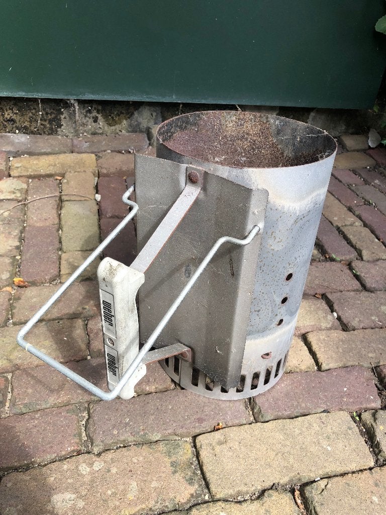 Weber briketten starter, Ophalen of Verzenden, Gebruikt, Weber barbecue