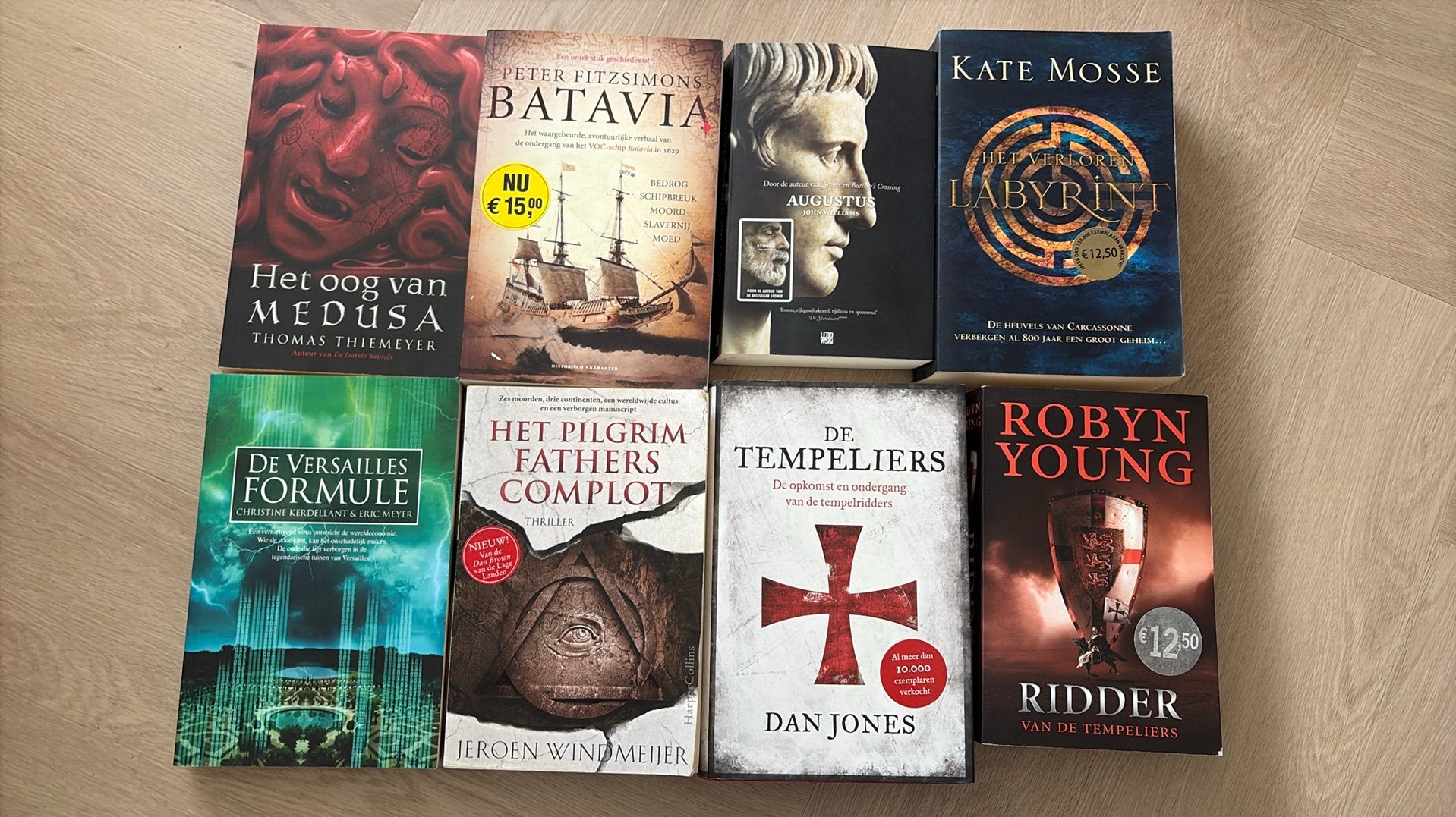 8 boeken geschiedenis avontuur, Ophalen of Verzenden, Zo goed als nieuw, Europa