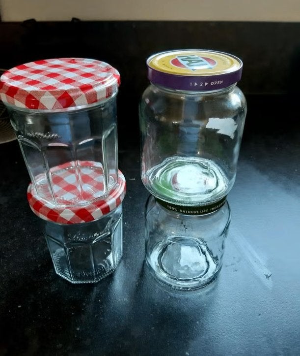 gevraagd gratis lege jam potjes, Overige typen, Ophalen, Glas