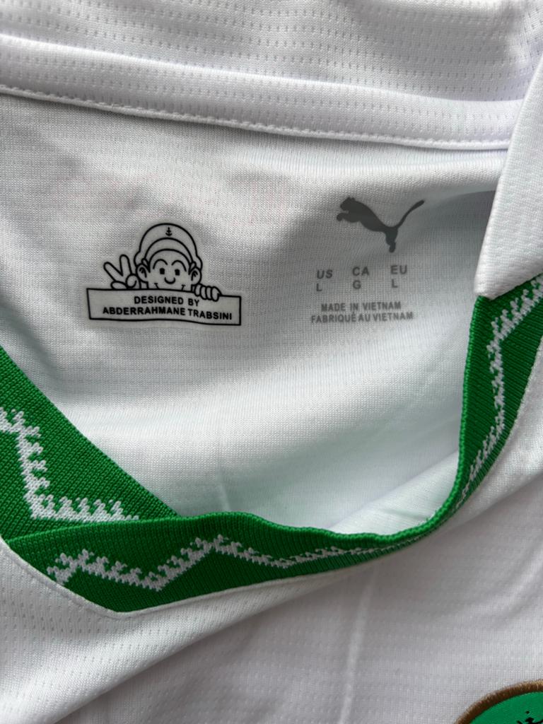 Marokko Voetbalshirt Maat L - Nieuw met labels, Ophalen of Verzenden, Nieuw, Maat 52/54 (L), Wit