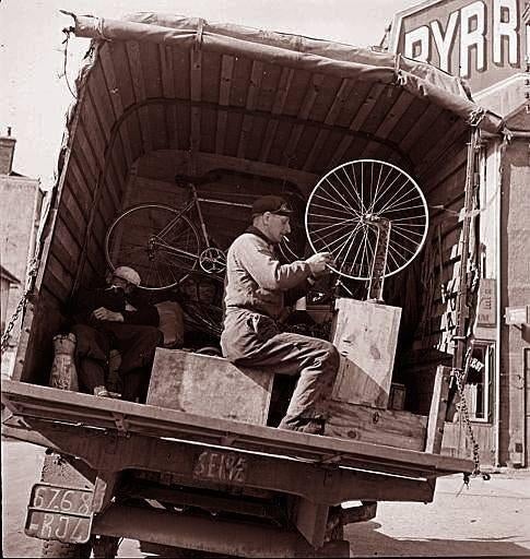 Vervoer-Beroepen-vervoer-J-238- Repro-Fietsenmaker, Verzenden, 1980 tot heden, Foto, Nieuw