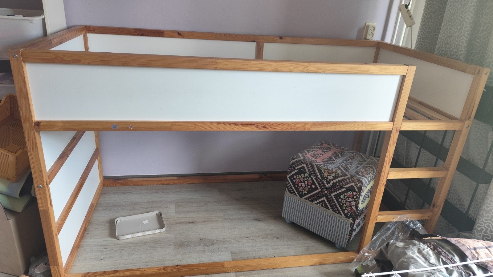 IKEA Kura omkeerbaar bed met tent, Kinderen en Baby's, Ophalen, 85 tot 100 cm, Gebruikt, Hoogslaper of Stapelbed