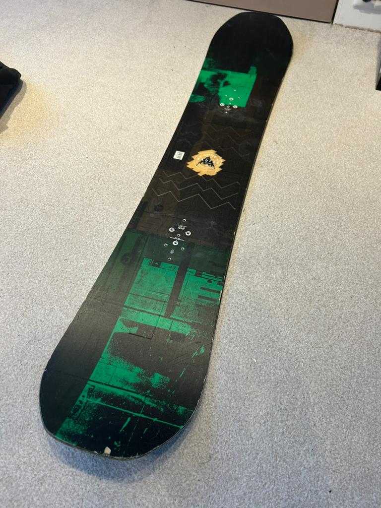 Burton Radius Flat Top Snowboard 160W, Ophalen, Gebruikt, Board