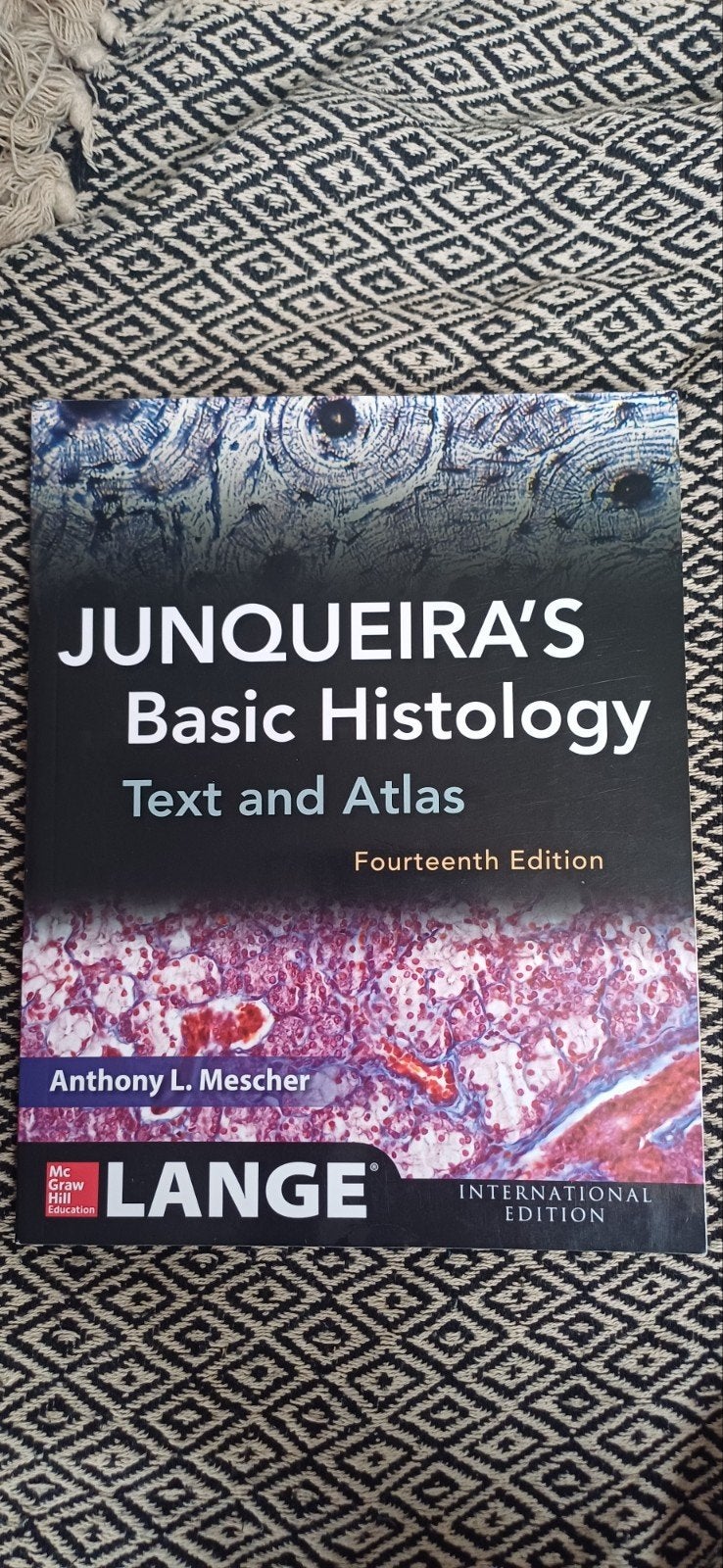 Junqueira's Basic Histology Text and Atlas 14e, Boeken, Studieboeken en Cursussen, Zo goed als nieuw, WO, Beta, Ophalen