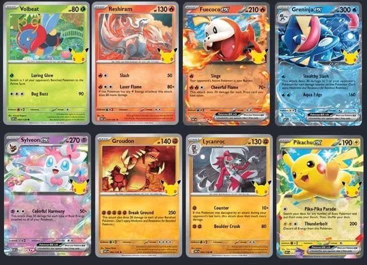 Pokémon Pikachu 30th Celebration – Ruilvoorraad, Ophalen, Nieuw, Losse kaart, Foil