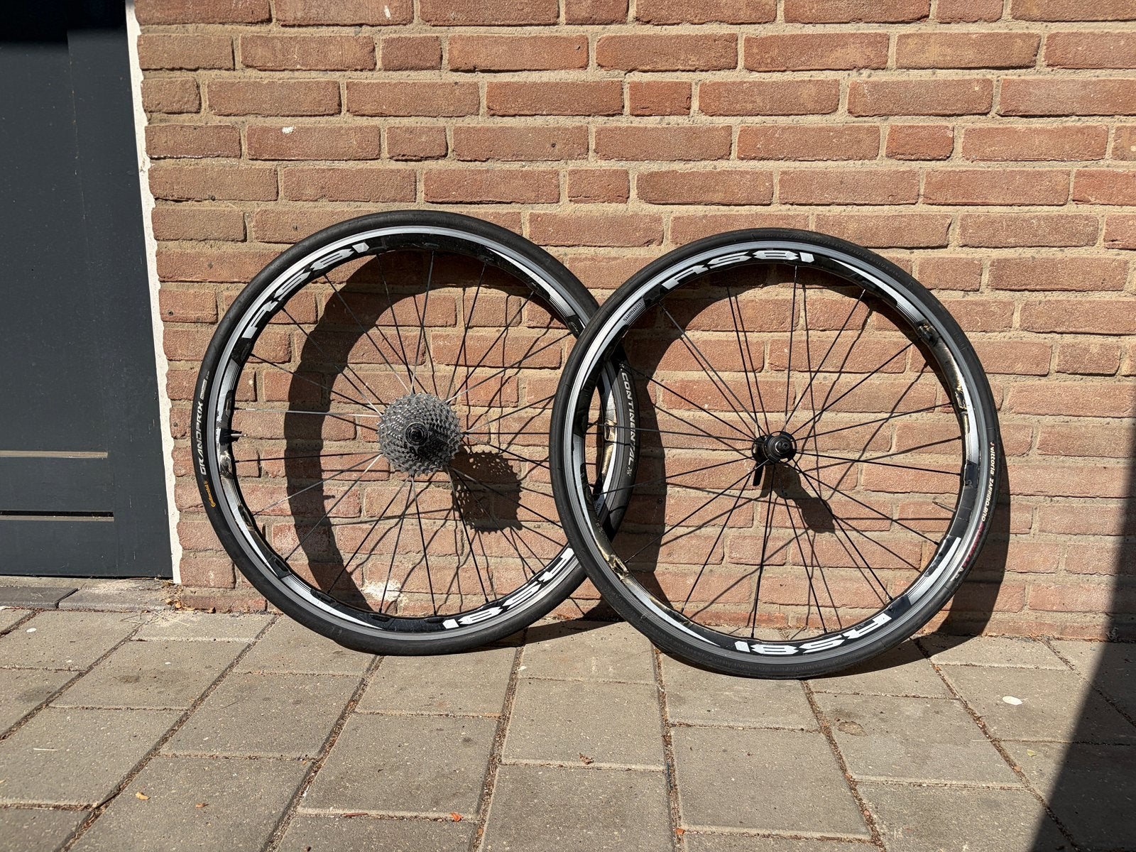 Shimano RS81 C35 Racefiets Wielen, Gebruikt, Racefiets, Carbon, Ophalen