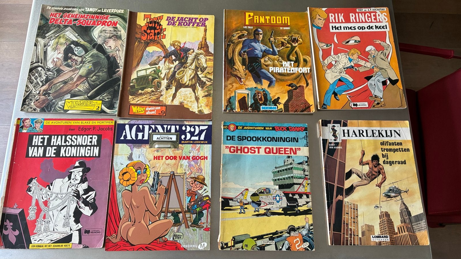 Diverse stripboeken: Avontuur, mysterie en actie, Meerdere stripboeken, Ophalen of Verzenden, Gelezen