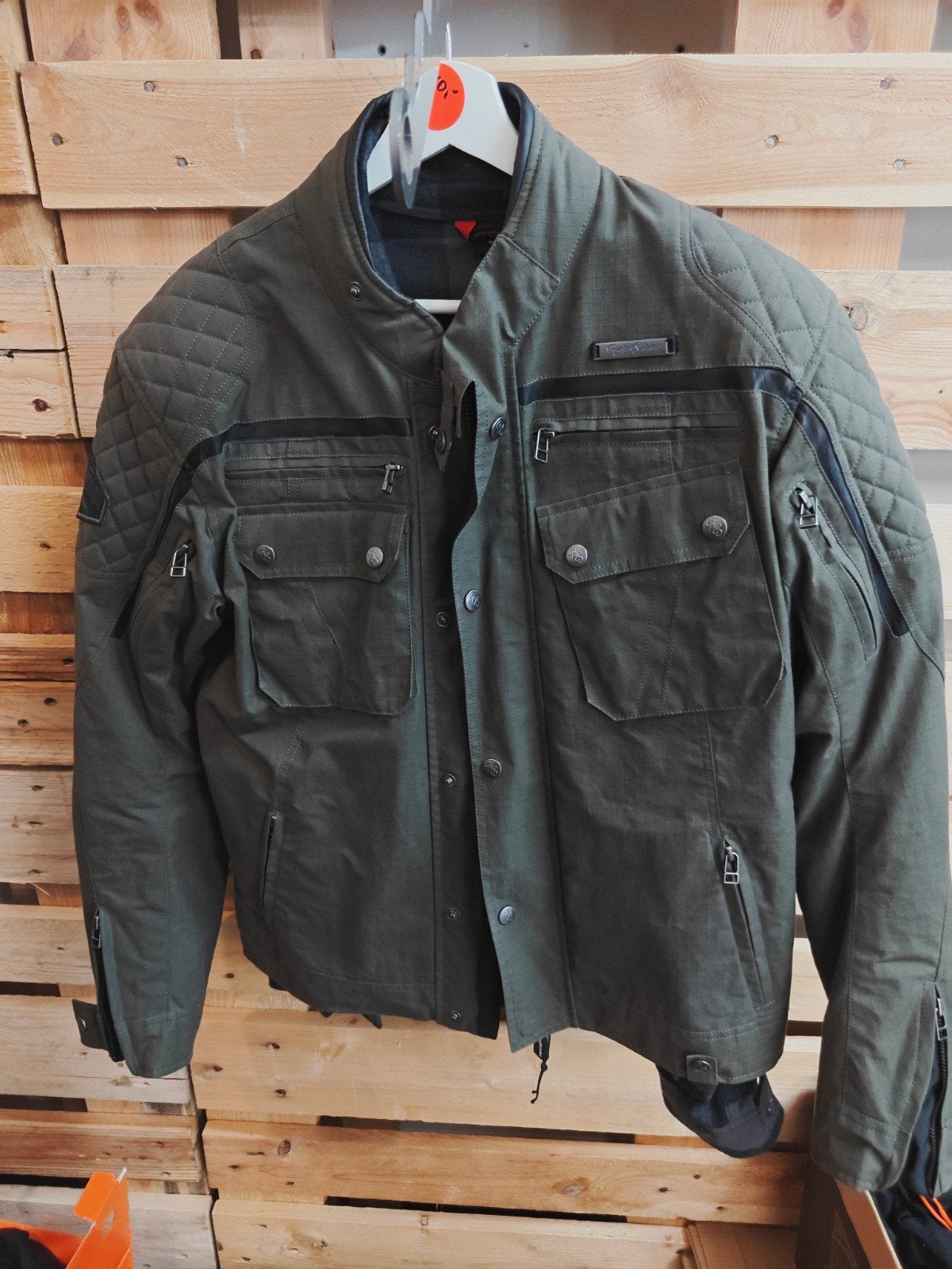 Rusty Stiches Motorjas L, Motoren, Nieuw met kaartje, Rusty Stiches, Jas | textiel, Heren
