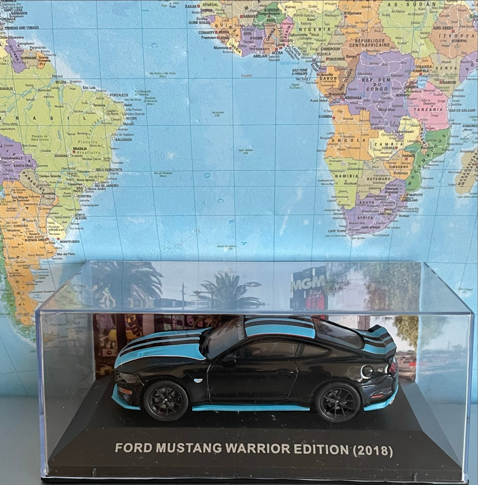Ford Mustang Warrior Edition (2018) modelauto, Ophalen of Verzenden, Nieuw, Auto, Overige merken