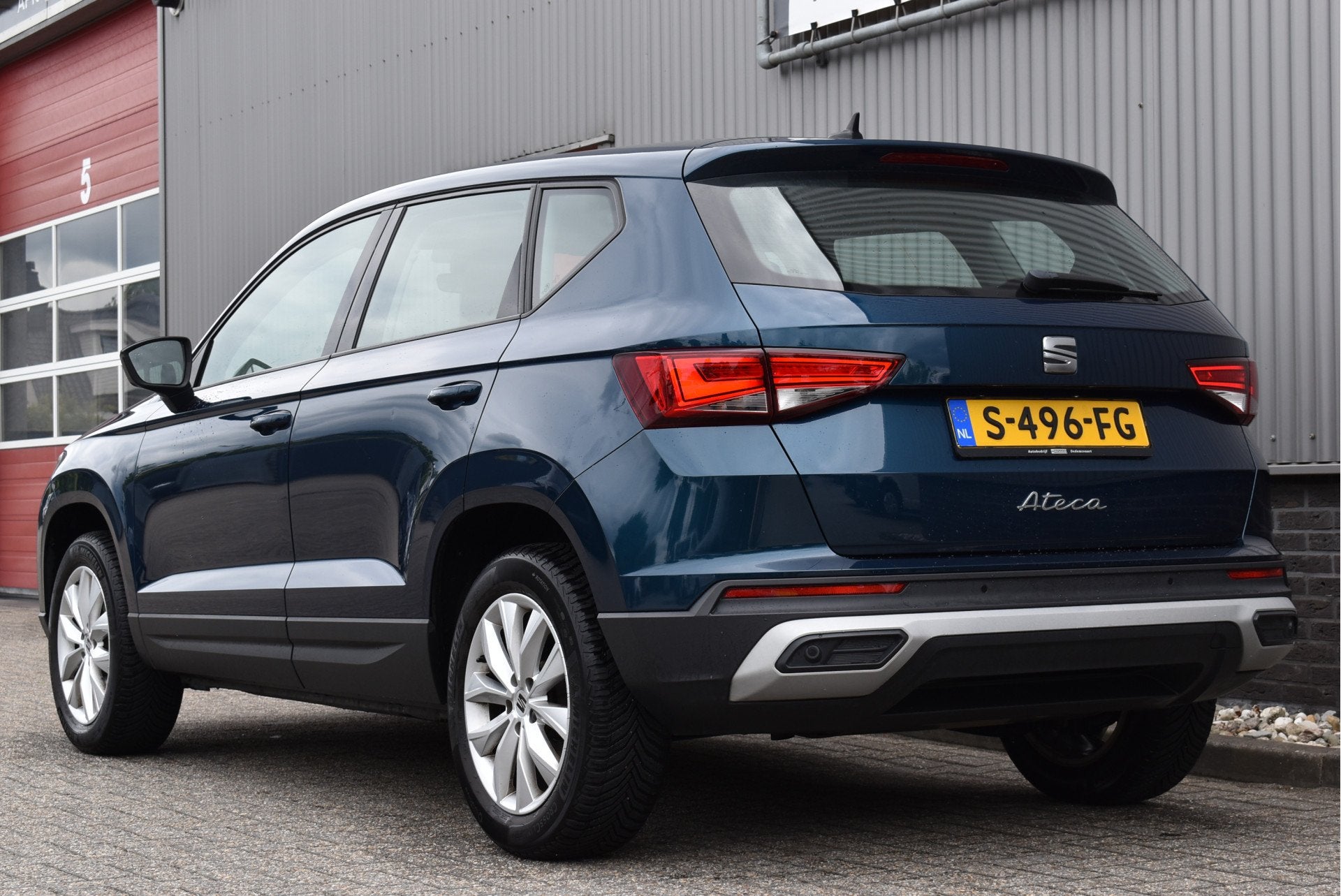 SEAT Ateca 1.0 TSI Style Virtual cockpit, Adaptive cruise, C, Voorwielaandrijving, Stof, Euro 6, Blauw