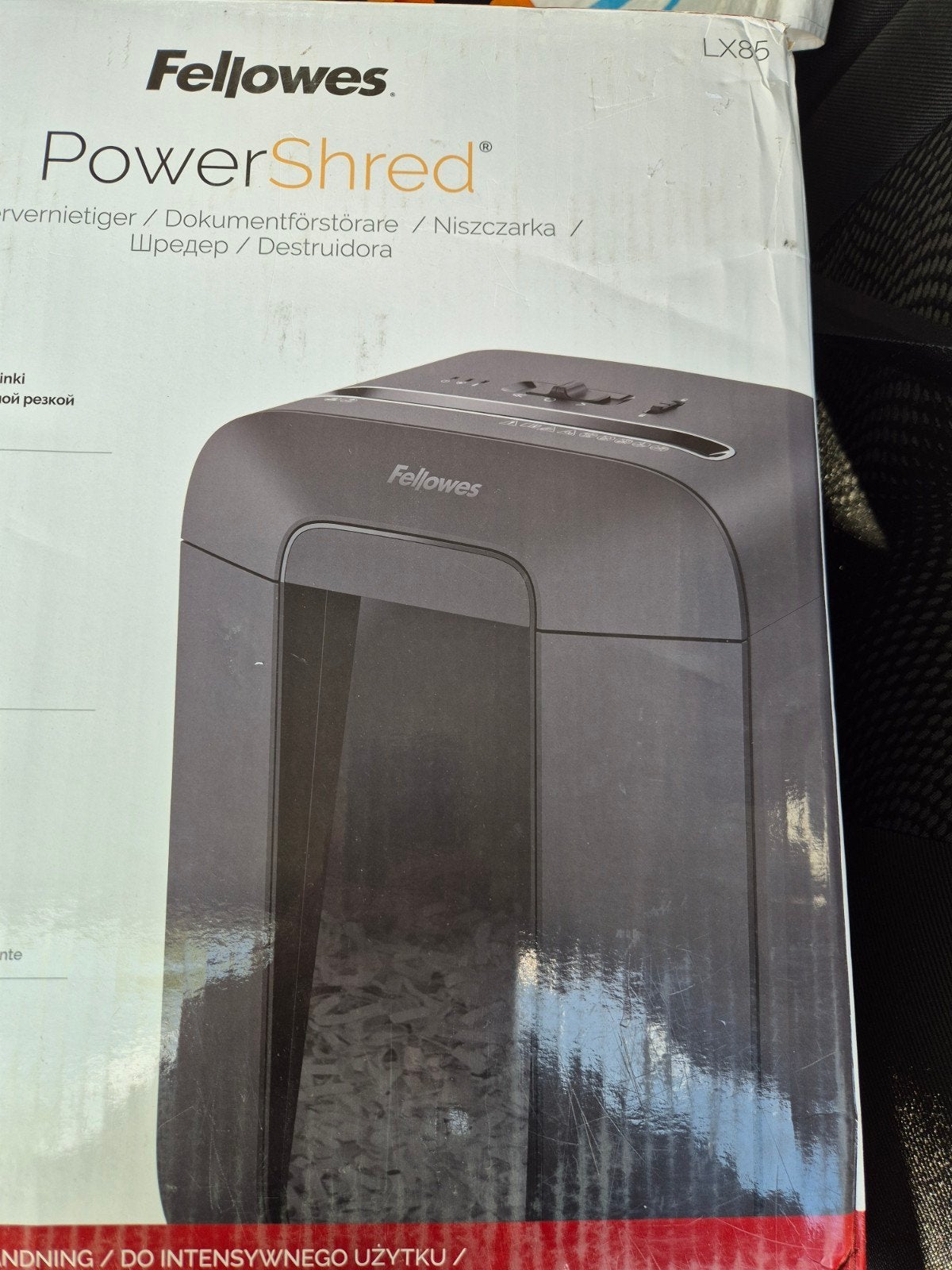 Fellowes PowerShred LX85 papiervernietiger, Ophalen of Verzenden, Nieuw in verpakking, Overige typen