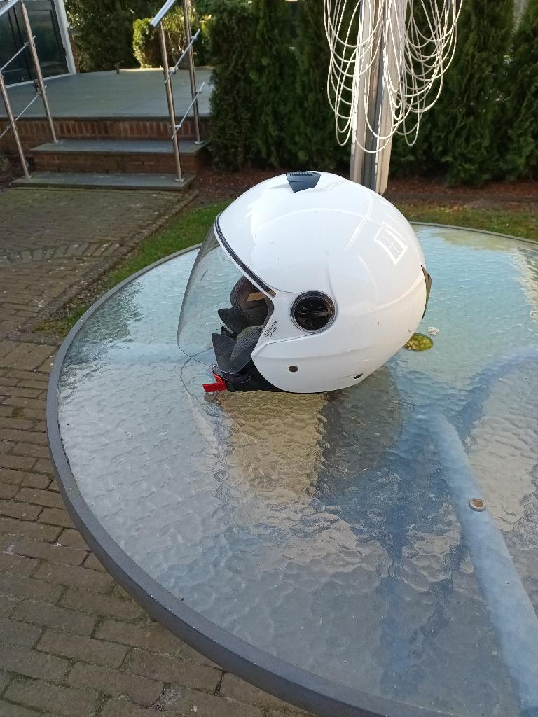 mooie brommer/scooter helm maat m ., Ophalen of Verzenden, Zo goed als nieuw, Medium, VITO
