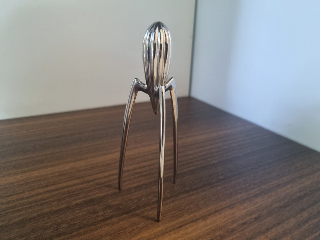 Alessi PSJS M Miniatuur Citruspers, Zilver, Gemerkt, Object, Ophalen of Verzenden