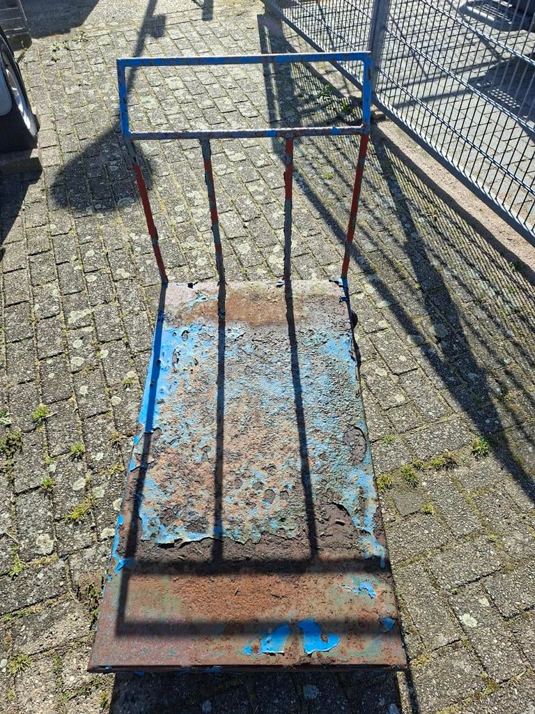 Handige transportkar, Doe-het-zelf en Verbouw, Transportwagens, 100 liter of meer, Ophalen, Gebruikt, Transportkar