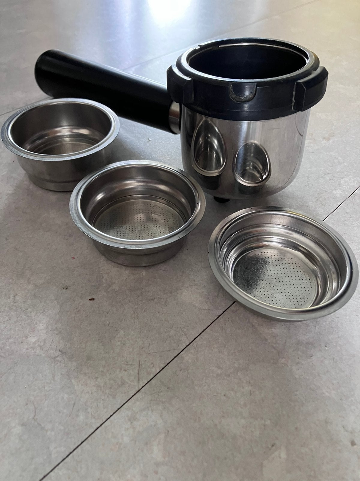 WMF Lumero | Portafilter | Filterbakjes, Ophalen of Verzenden, Zo goed als nieuw
