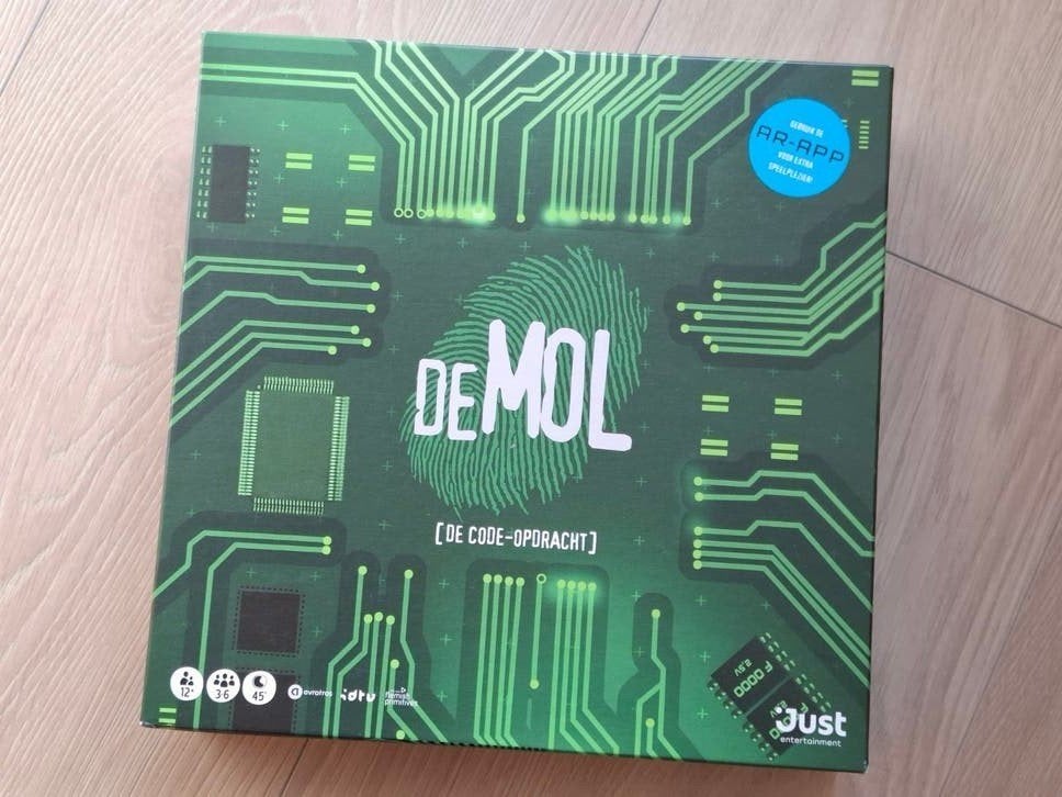 Wie is de mol spel, Ophalen of Verzenden