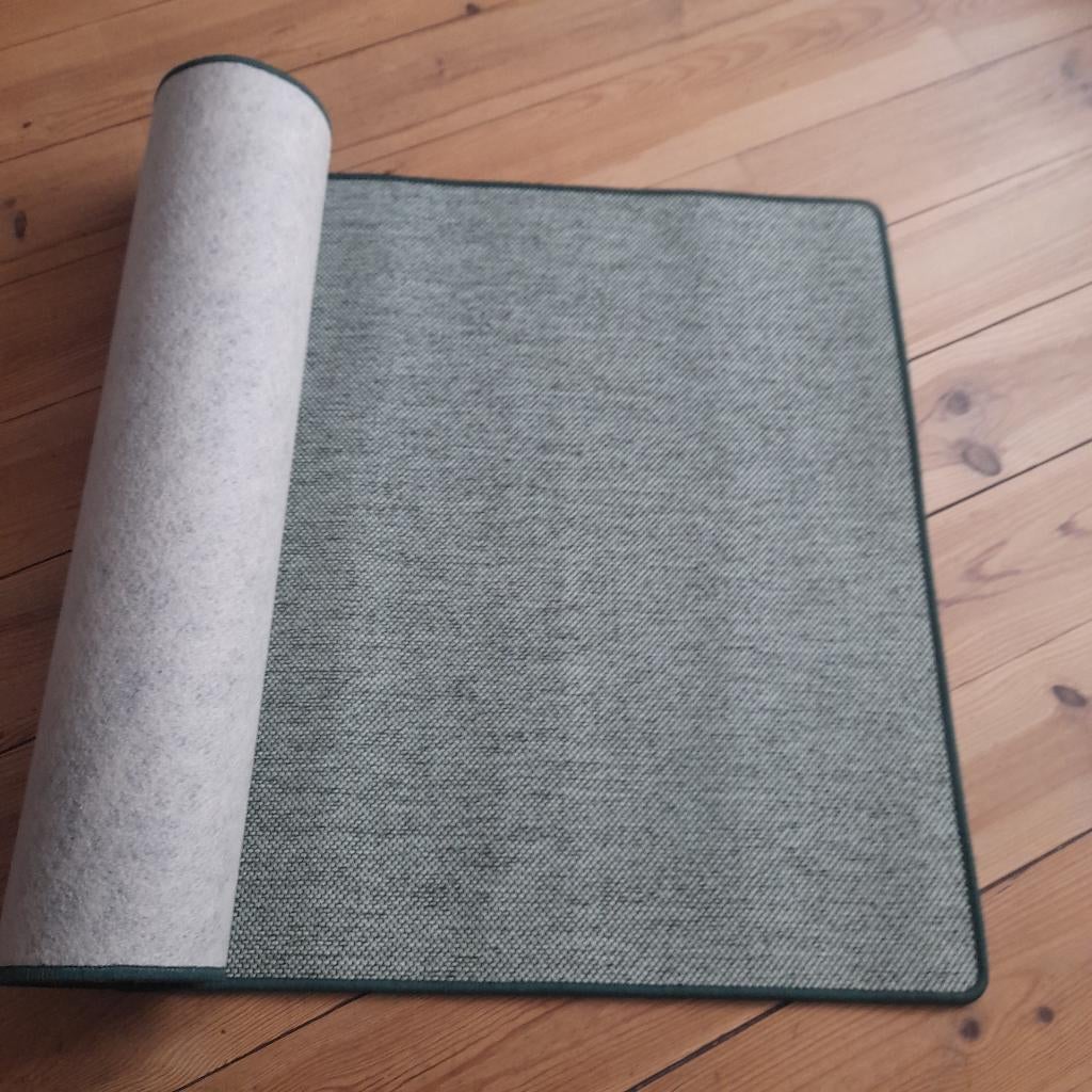 Vloerkleed groen gemeleerd, Ophalen, 100 tot 150 cm, Nieuw, 150 tot 200 cm