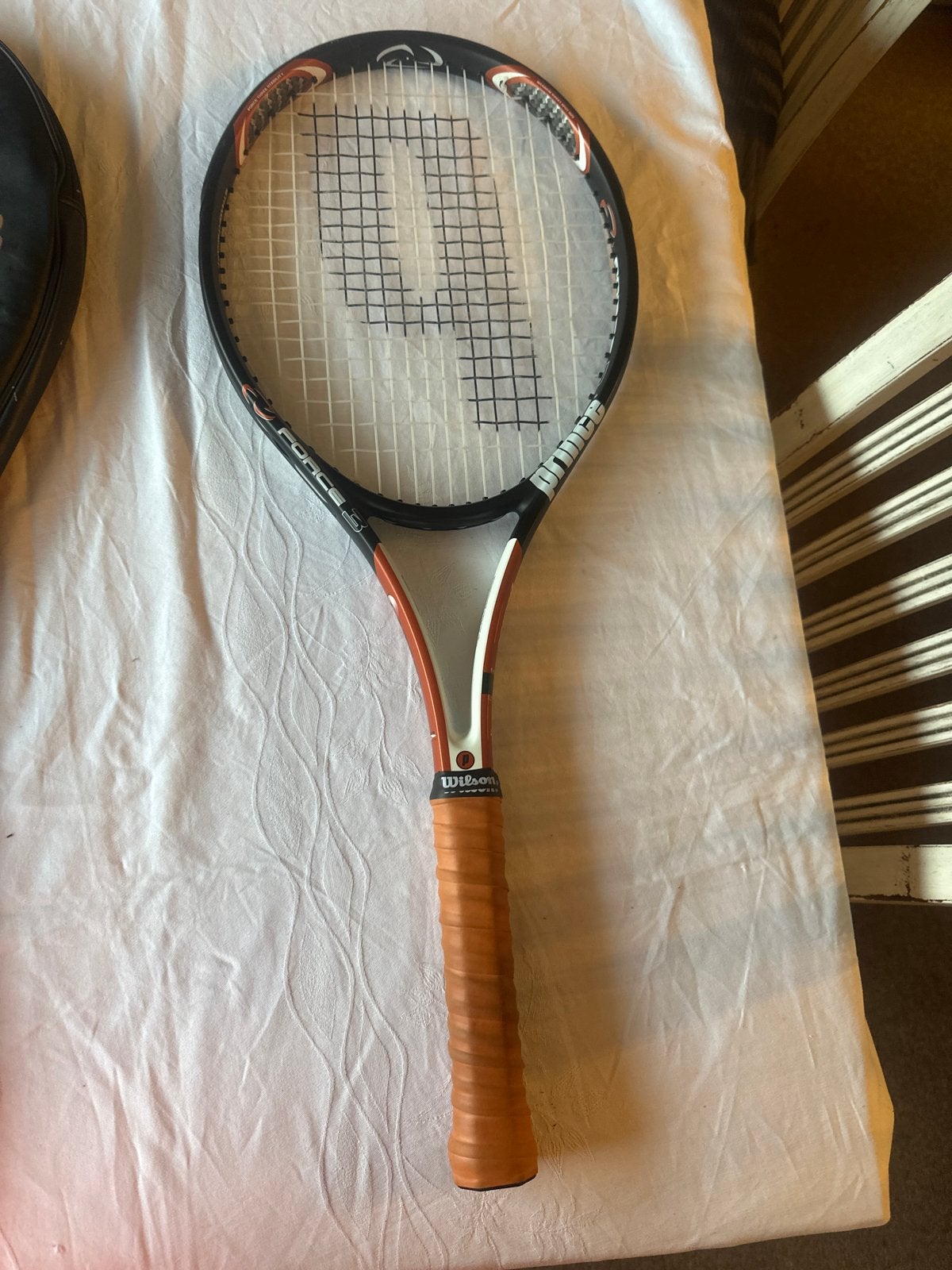 Prince Force 3 tennisracket met hoes, Ophalen, Gebruikt, Racket, Prince