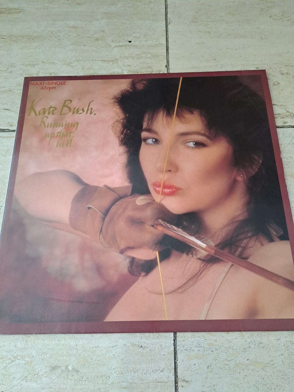 Kate Bush - Running Up That Hill (Maxi-Single 12 inch), Gebruikt, Ophalen of Verzenden, Pop, EP