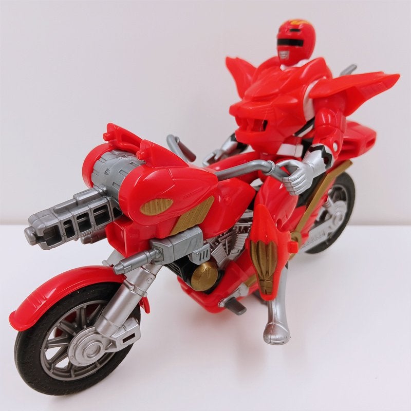 Power Rangers Lost Galaxy Red Astro Cycle Bandai 1998, Ophalen of Verzenden, Gebruikt