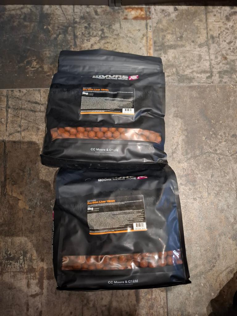 Ccmoore liver boillies 18mm nieuw in de zak, Watersport en Boten, Hengelsport | Karpervissen, Ophalen of Verzenden, Nieuw, Overige typen