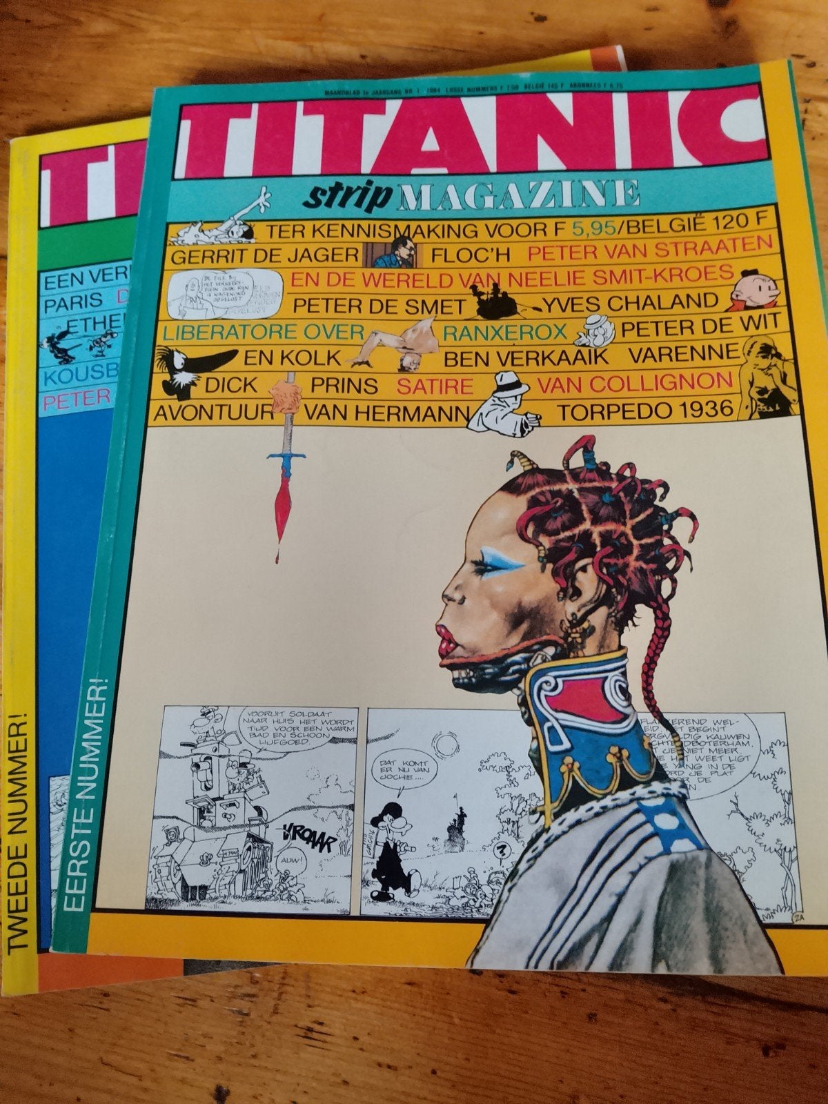 Titanic Strip Magazine - Complete Jaargangen, Complete serie of reeks, Ophalen of Verzenden, Gelezen