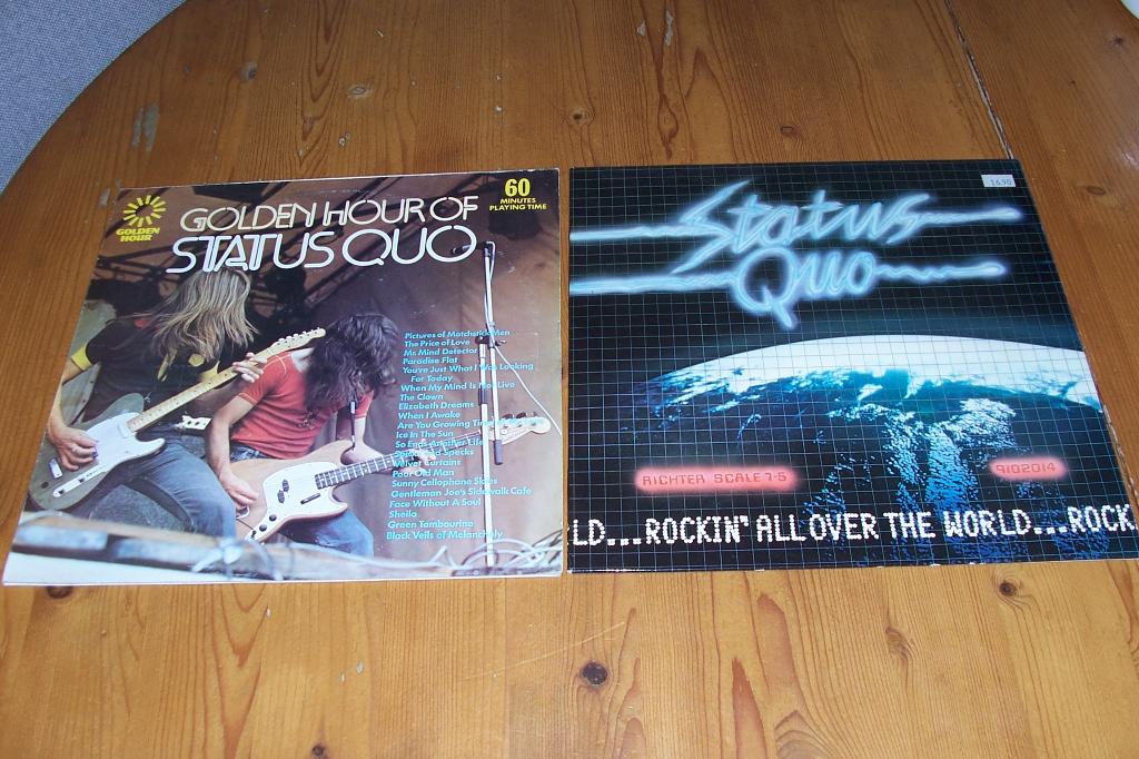 Status Quo –  2 lp's, Cd's en Dvd's, Vinyl | Rock, Ophalen of Verzenden, Gebruikt, 12 inch, Poprock