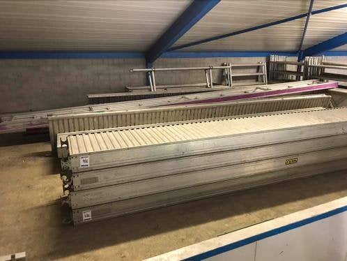 Diverse Aluminium loopbruggen van 3,5 tot 7 meter lang, Ophalen, Gebruikt