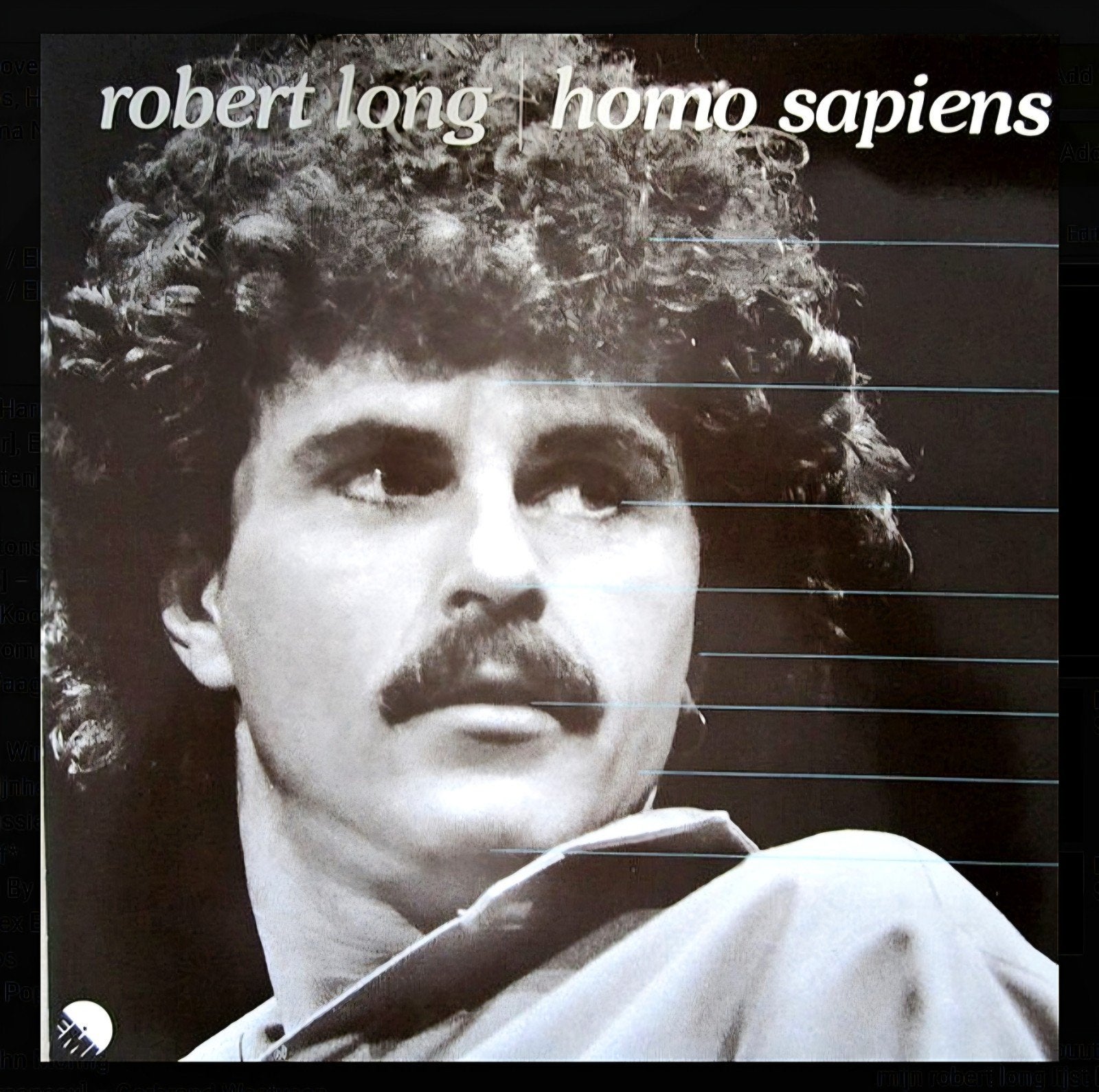 LP  ROBERT LONG - Homo Sapiens, Ophalen of Verzenden, Gebruikt, 12 inch, Levenslied of Smartlap