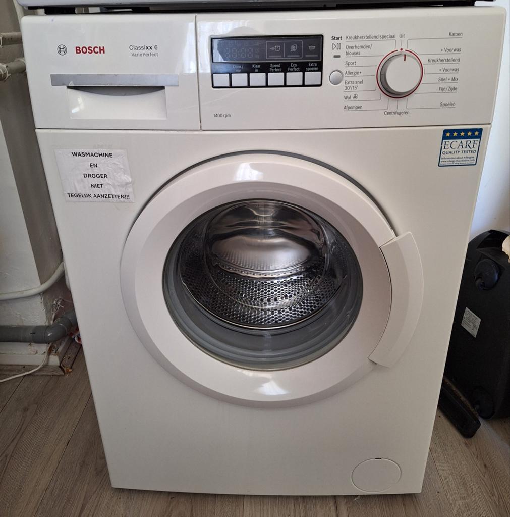 Bosch Classixx 6 VarioPerfect Wasmachine - 1400 toeren, Witgoed en Apparatuur, Wasmachines, Gebruikt, Voorlader, 6 tot 8 kg, 85 tot 90 cm