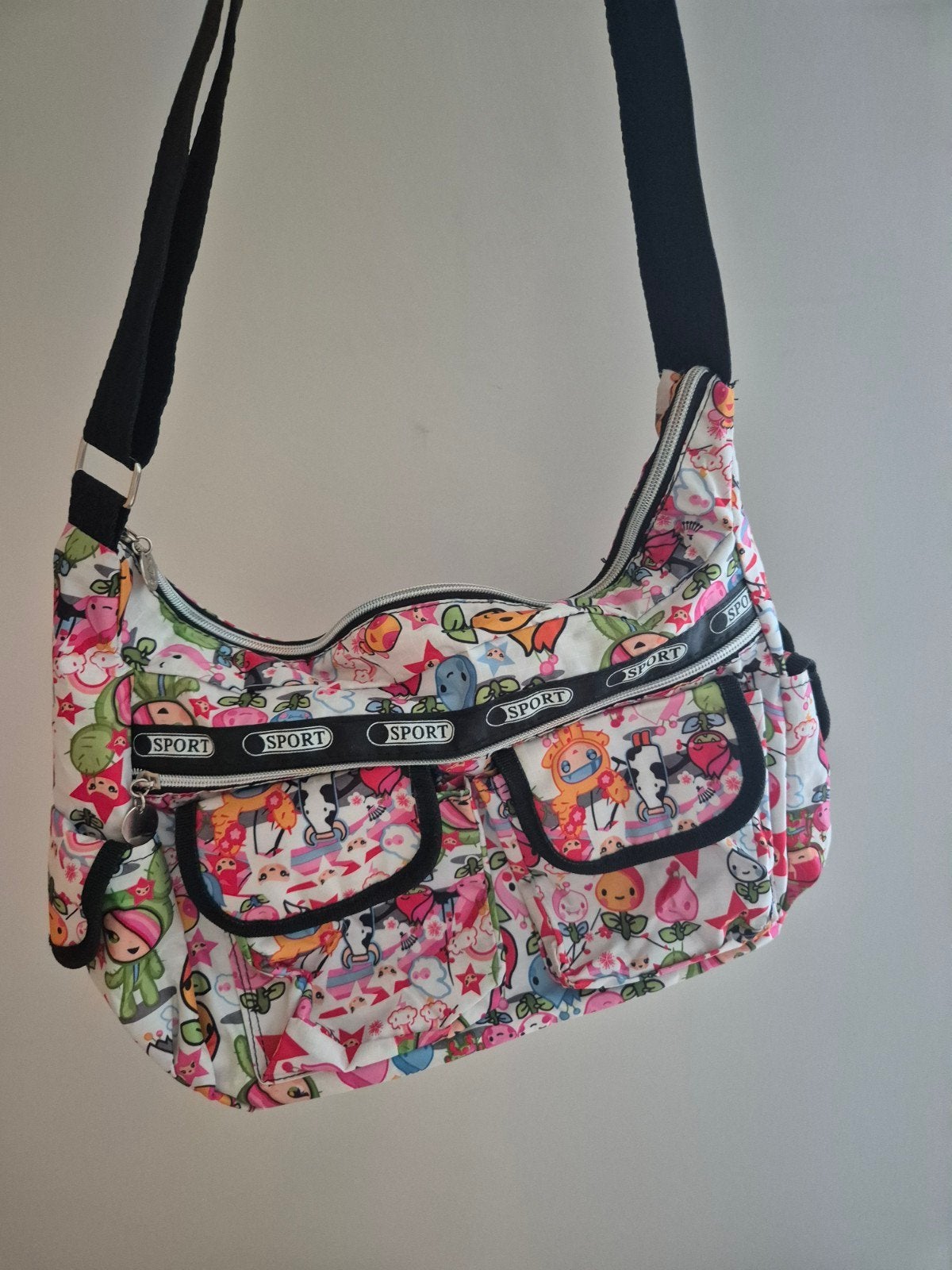 Tokidoki crossbodytas met karakterprint, Ophalen of Verzenden, Gebruikt, Overige kleuren, Overige merken