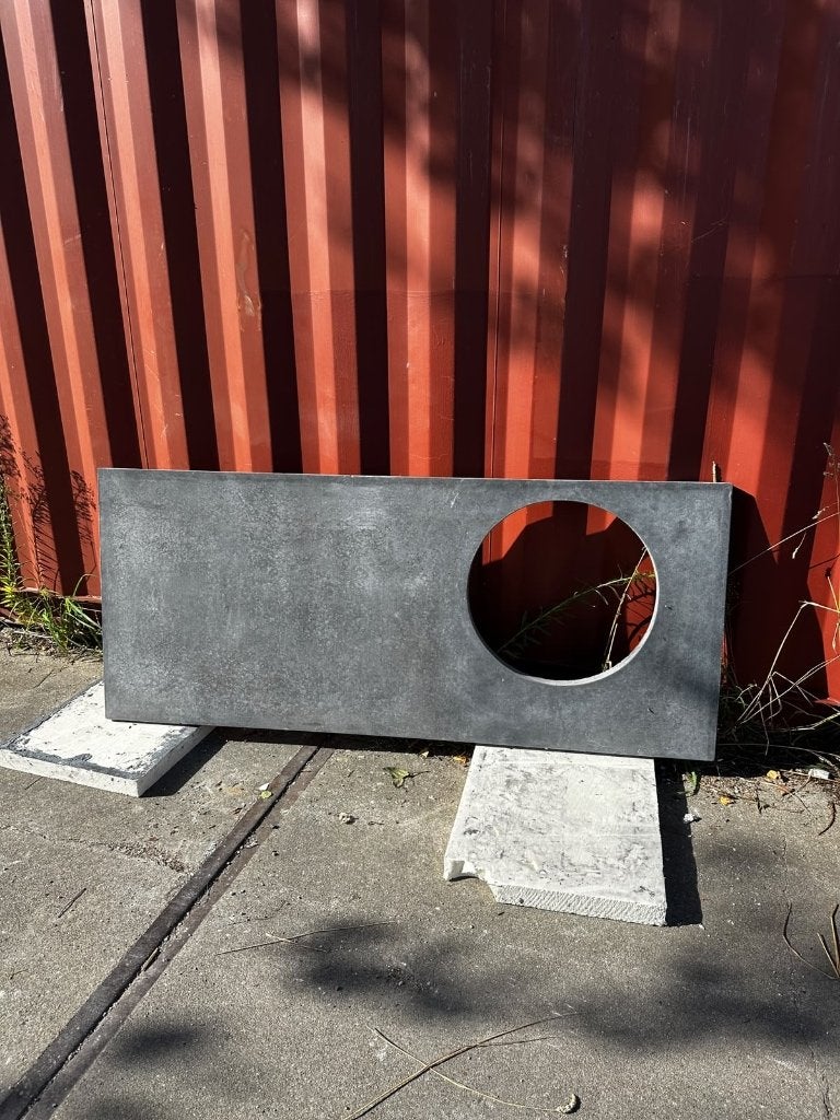 Terrazzo keukenblad €350 Nieuwprijs €1500, Ophalen, Meerkleurig, 150 tot 200 cm, Zo goed als nieuw