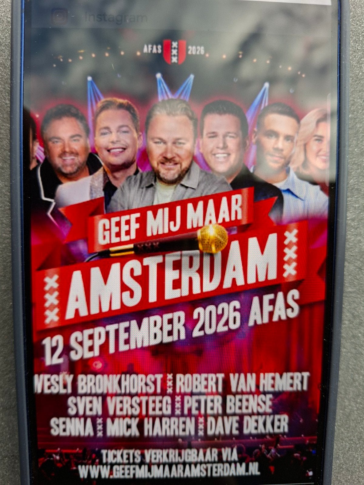 2  tickets voor, geef mij maar amsterdam !!, Tickets en Kaartjes, Twee personen