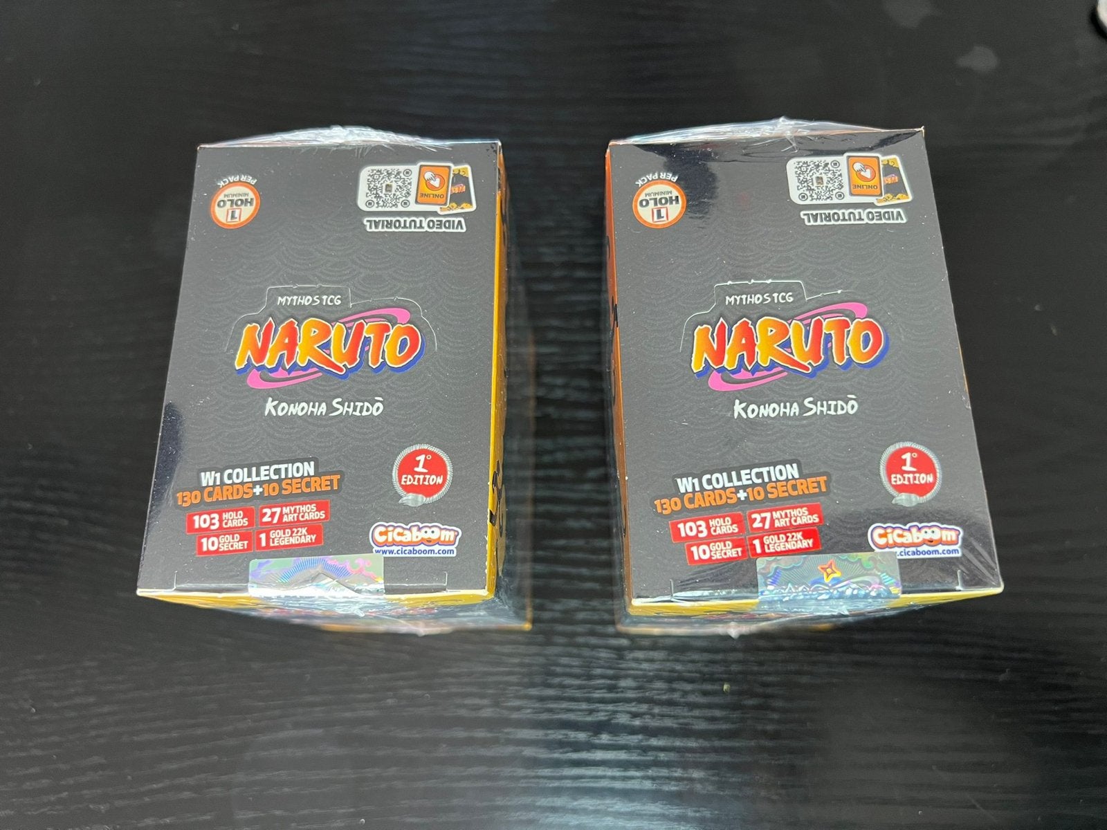 Naruto Mythos TCG Boosterbox 1st Edition - Gouden Kaart Kans, Ophalen of Verzenden, Nieuw, Boosterbox
