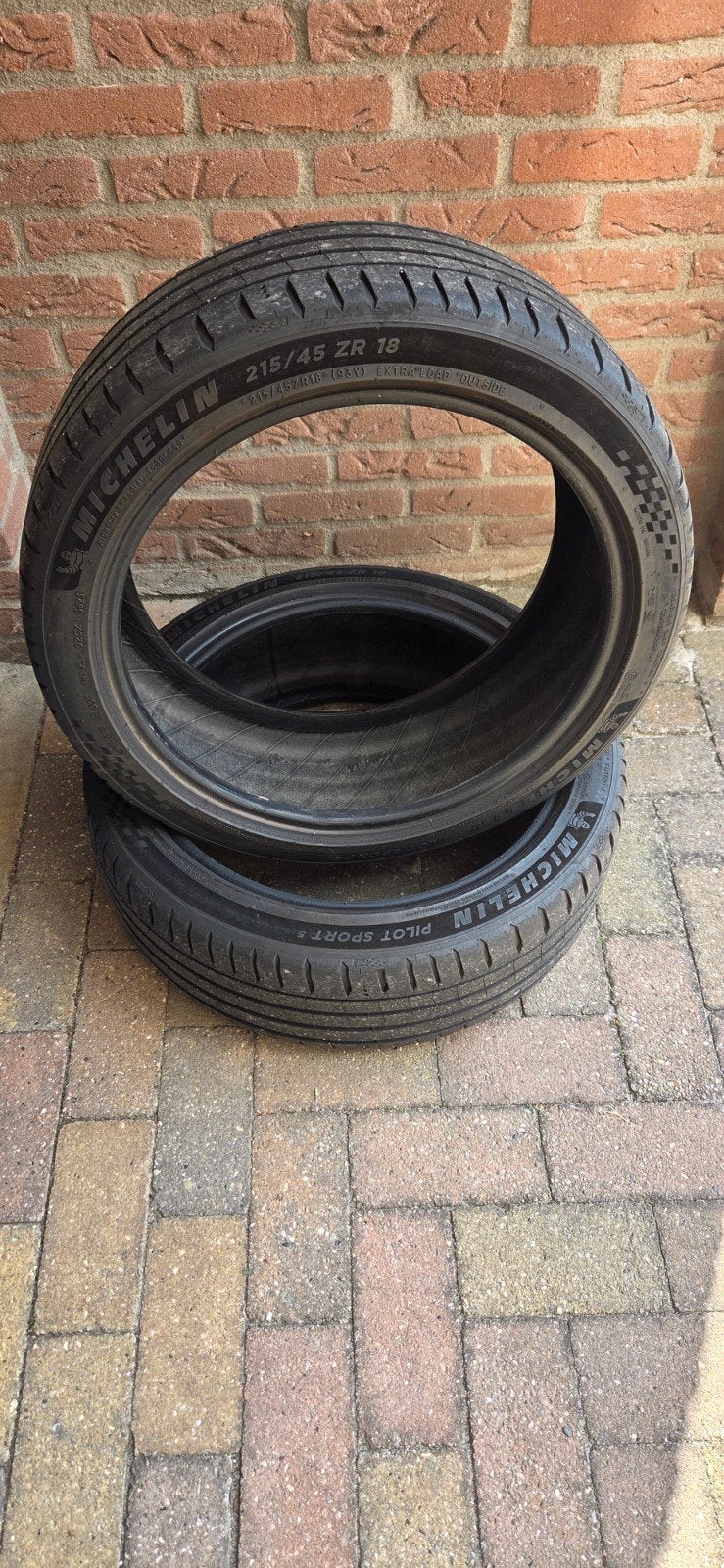 michelin pilot sport 5 215 45 R18, Ophalen, Gebruikt