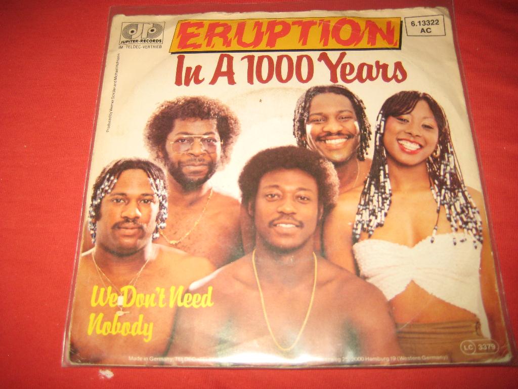 Eruption: In a 1000 years, Ophalen of Verzenden, Zo goed als nieuw, Pop