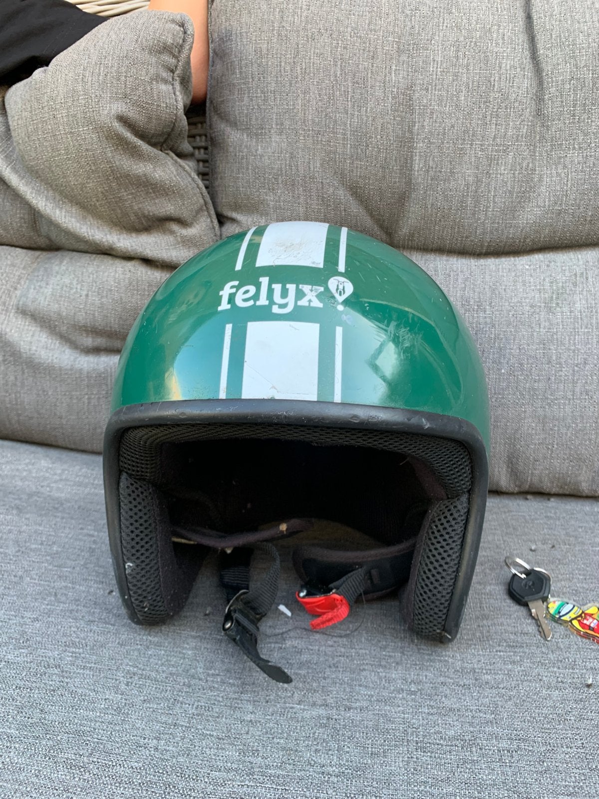 Mooie scooter helm, Ophalen of Verzenden, Zo goed als nieuw