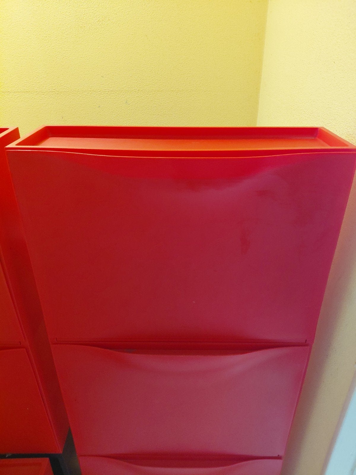 IKEA TRONES schoenenkast / opberger rood, Ophalen, Gebruikt, Modern, functioneel