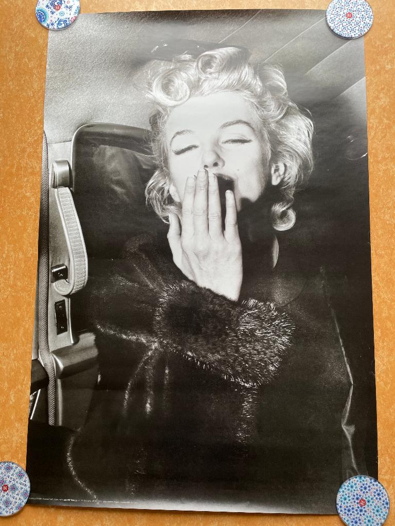 Poster Marilyn Monroe, Ophalen of Verzenden, A1 t/m A3, Film en Tv, Rechthoekig Staand