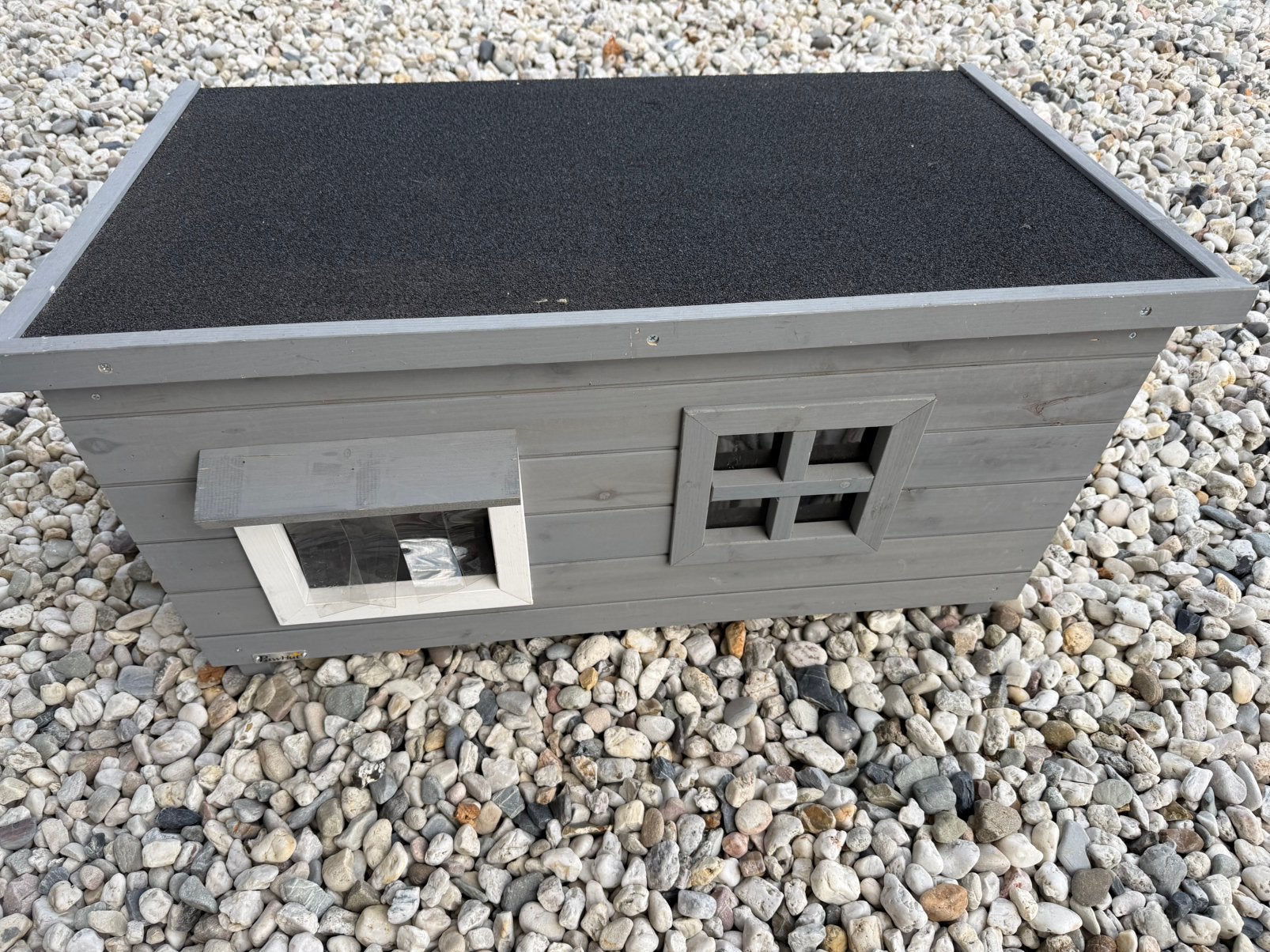 PawHut kattenhuis voor binnen en buiten, Dieren en Toebehoren, Ophalen, Zo goed als nieuw