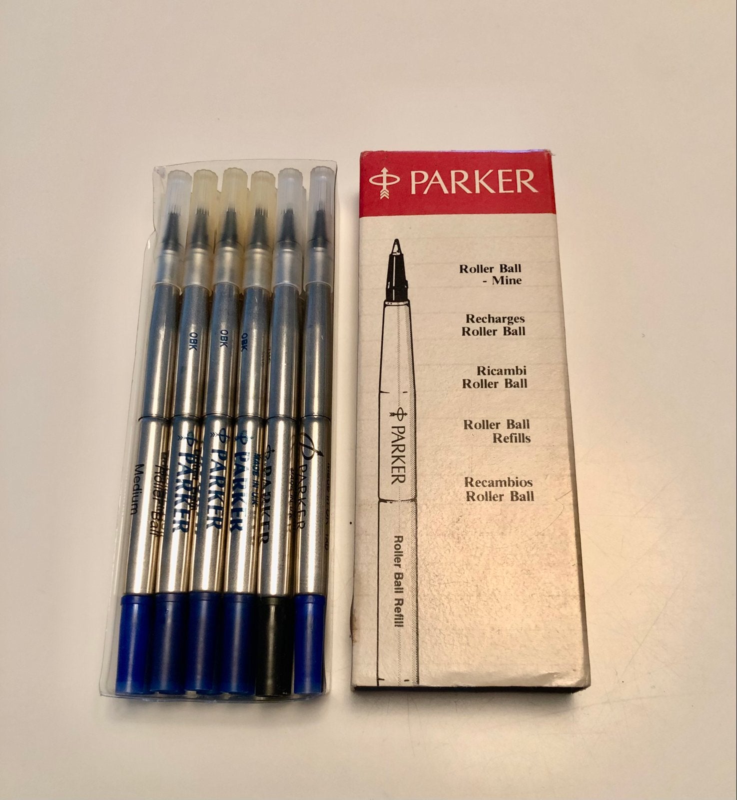 Parker 12x rollball vullingen, Ophalen of Verzenden, Nieuw