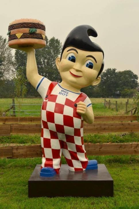 XXL BIG BOY USA diner decoratie beeld en veel andere beelden, Ophalen, Zo goed als nieuw, Overige typen